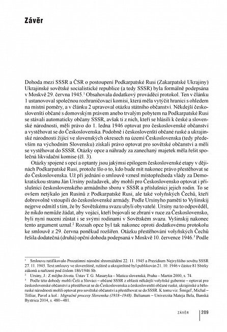 Náhled Podkarpatská Rus v dějinách Československa 1918–1946