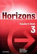 Horizons 3 Teacher´s Book