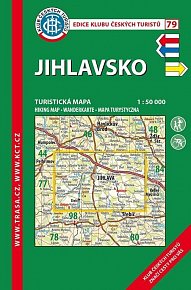 KČT 79 Jihlavsko 1:50 000 / turistická mapa (2022)