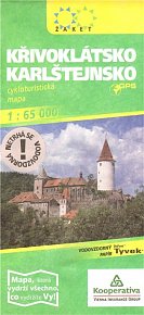Křivoklátsko - Karlštejnsko, cykloturistická mapa 1:65 000