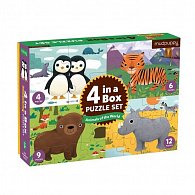 Puzzle 4 in the box:Animals/Puzzle 4 v 1: Zvířátka