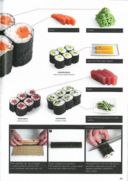 Náhled Sushi - Doma, krok za krokem
