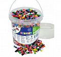 Playbox Korálky zažehlovací, kbelík - základní barvy 5000 ks