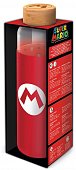 Skleněná láhev s návlekem - Super Mario 585 ml