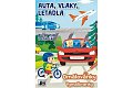 Auta, vlaky, letadla - Omalovánky A5+