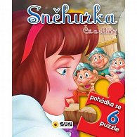 Sněhurka čti a skládej - Pohádkové čtení s puzzle