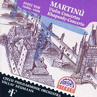 Martinů : Koncerty pro housle č. 1 a 2, Rapsodie pro violu - CD