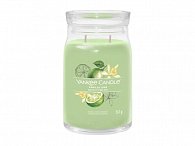 YANKEE CANDLE Vanilla Lime svíčka 567g / 2 knoty (Signature velký)