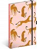 Notes - Leopardi, linkovaný, 13 × 21 cm