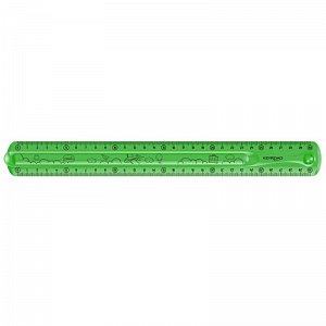 Keyroad Pravítko Flexi, 30 cm - zelené