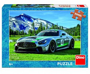 Puzzle Mercedes Amg Gt v horách 300 XL dílků