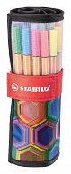 Popisovač STABILO point liner 88 sada 25 ks Rollerset "ARTY"