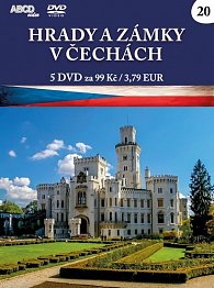 Hrady a zámky v Čechách - 5 DVD