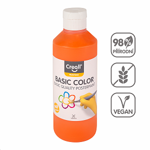 Creall temperová barva, 250 ml, oranžová