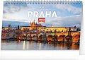 Stolní kalendář Praha – Miluju Prahu 2023, 23,1 × 14,5 cm