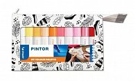 PILOT Pintor Medium Sada akrylových popisovačů 1,5-2,2mm - Teplé odstíny 10 ks