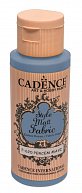 Textilní barva Cadence Style Matt Fabric - tmavě modrá / 50 ml