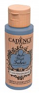 Textilní barva Cadence Style Matt Fabric - tmavě modrá / 50 ml