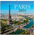 NOTIQUE Poznámkový kalendář Paříž 2025, 30 x 30 cm
