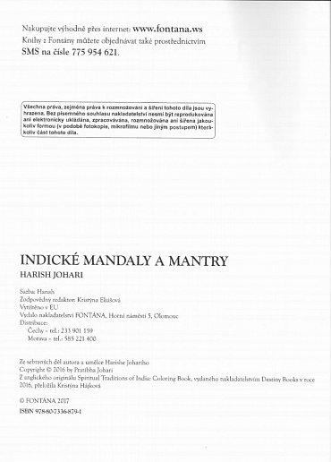 Náhled Indické mandaly a mantry