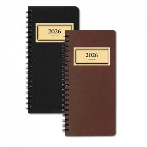 Diář 2026 týdenní na výšku RETRO, černý