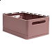 Exacompta Smart case - skládací úložný box, recyklovaný PP, MAXI, strarorůžový