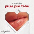 Origami přání - Pusa pro Tebe