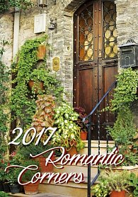 Kalendář nástěnný 2017 - Romantic Corners
