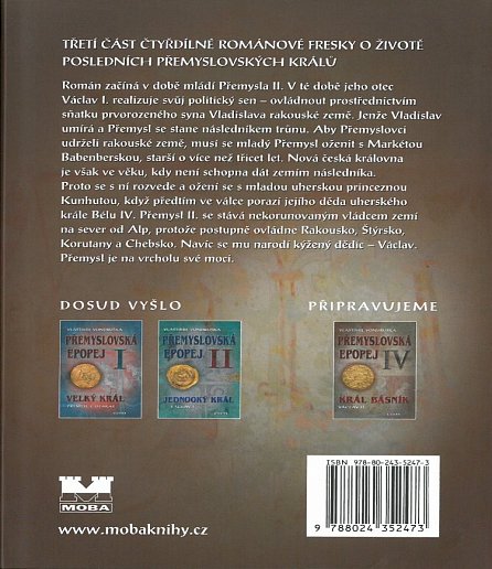 Náhled Přemyslovská epopej III. - Král rytíř Přemysl II. Otakar, 1.  vydání