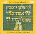 Hebrejské zkratky Hebrew Abbreviations