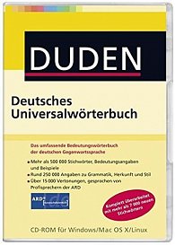 Duden Deutsches Universalwörterbuch auf CD-ROM (PC+Mac) 7. Auflage