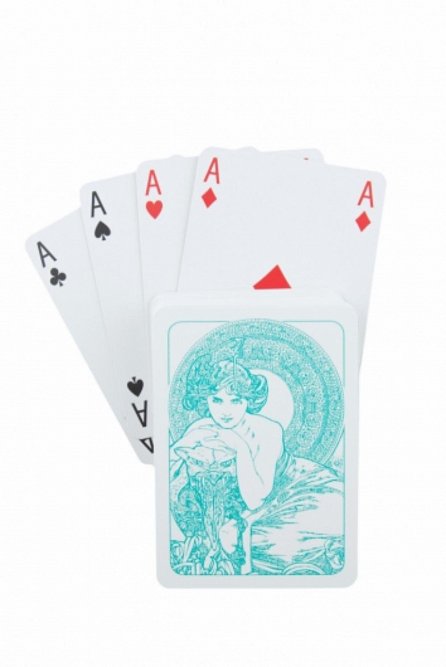 Náhled Poker karty Alfons Mucha, Fresh Collection