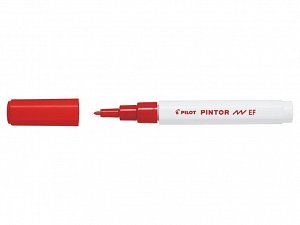 PILOT Pintor Extra Fine akrylový popisovač 0,5-0,7mm - červený