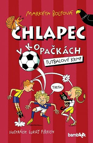 Chlapec v kopačkách Futbalový kemp