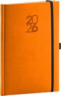 Diář 2026: Aprint Top - oranžový, týdenní, 15 x 21 cm