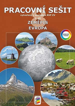 Zeměpis 8, 1. díl - Evropa - barevný pracovní sešit, 8.  vydání