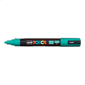 Posca popisovač PC-5M, 1,8 - 2,5 mm, smaragdová (31)