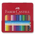 Faber - Castell Pastelky trojhranné Grip 2001 - plechová krabička 24 ks