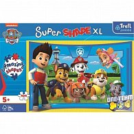 Trefl Puzzle Super Shape XL Tlapková patrola: Štěněcí kamarádi 104 dílků