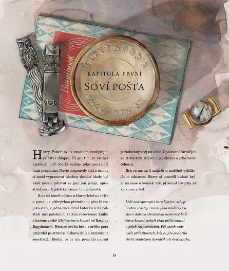Náhled Harry Potter a vězeň z Azkabanu - ilustrované vydání