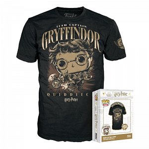 Funko POP Tee: Harry Potter - Quidditch (velikost M)