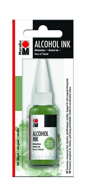 Marabu Alkoholový inkoust/olivově zelený 20 ml