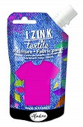 Textilní barva IZINK Textile - fuchsia, 80 ml