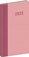 Diář 2023: Cambio - růžový, kapesní, 9 × 15,5 cm