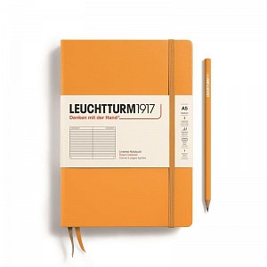 Leuchtturm1917 Zápisník Rising Sun Medium A5 linkovaný