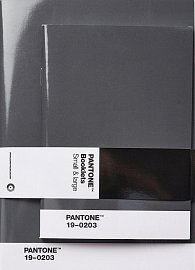 Pantone Zápisník tečkovaný, 2 velikosti - Grey 19-0203