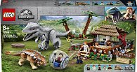 Lego Jurassic World Indominus Rex vs. Ankylosaurus