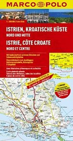 Istrie,Chorvat. pobřeží - mapa1:200000