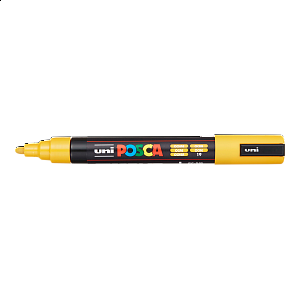 Posca popisovač PC-5M, 1,8 - 2,5 mm, okrová (19)