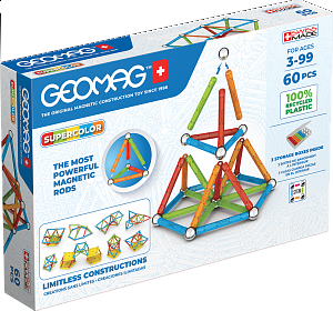 Geomag Supercolor Recycled 60 dílků